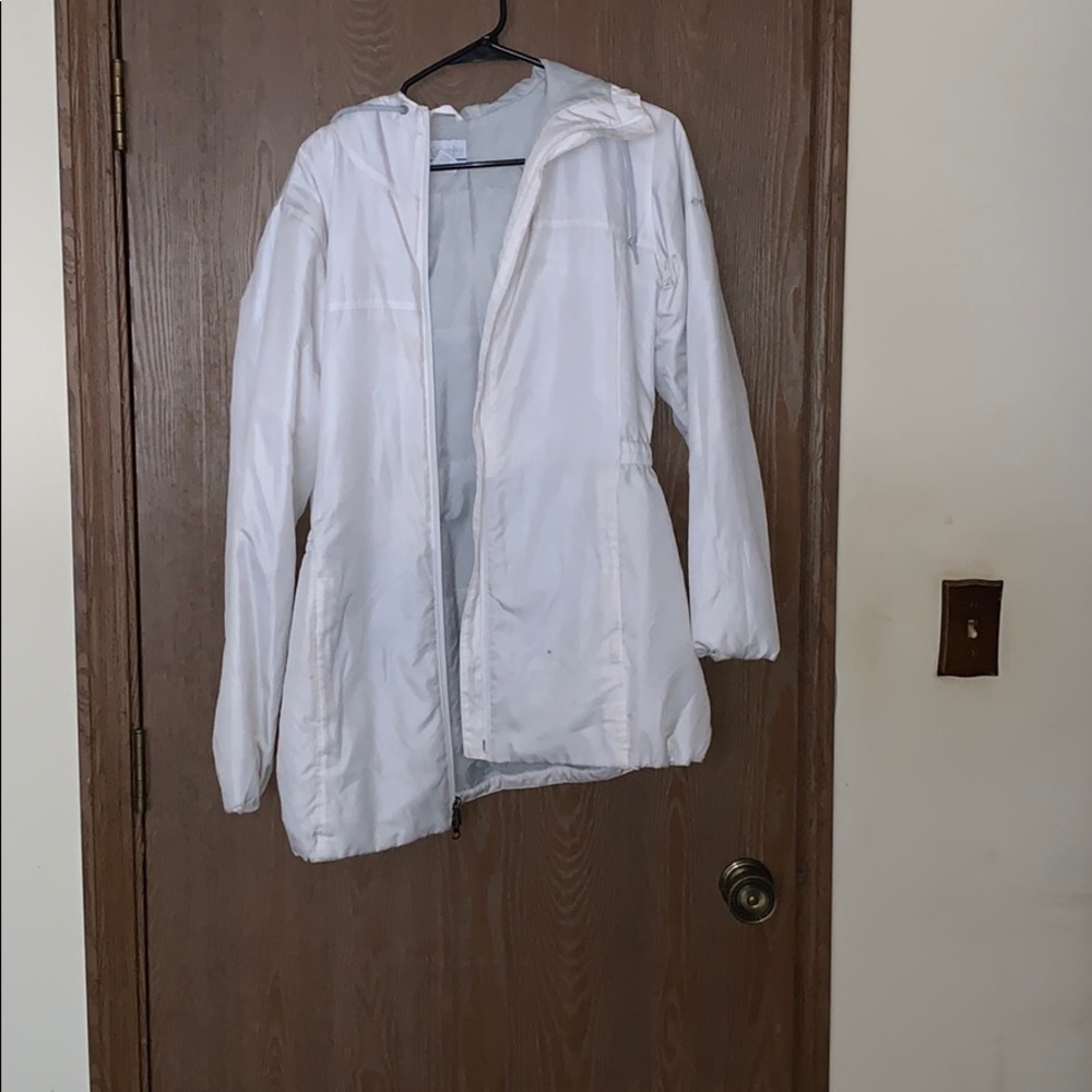 White Columbia jacket